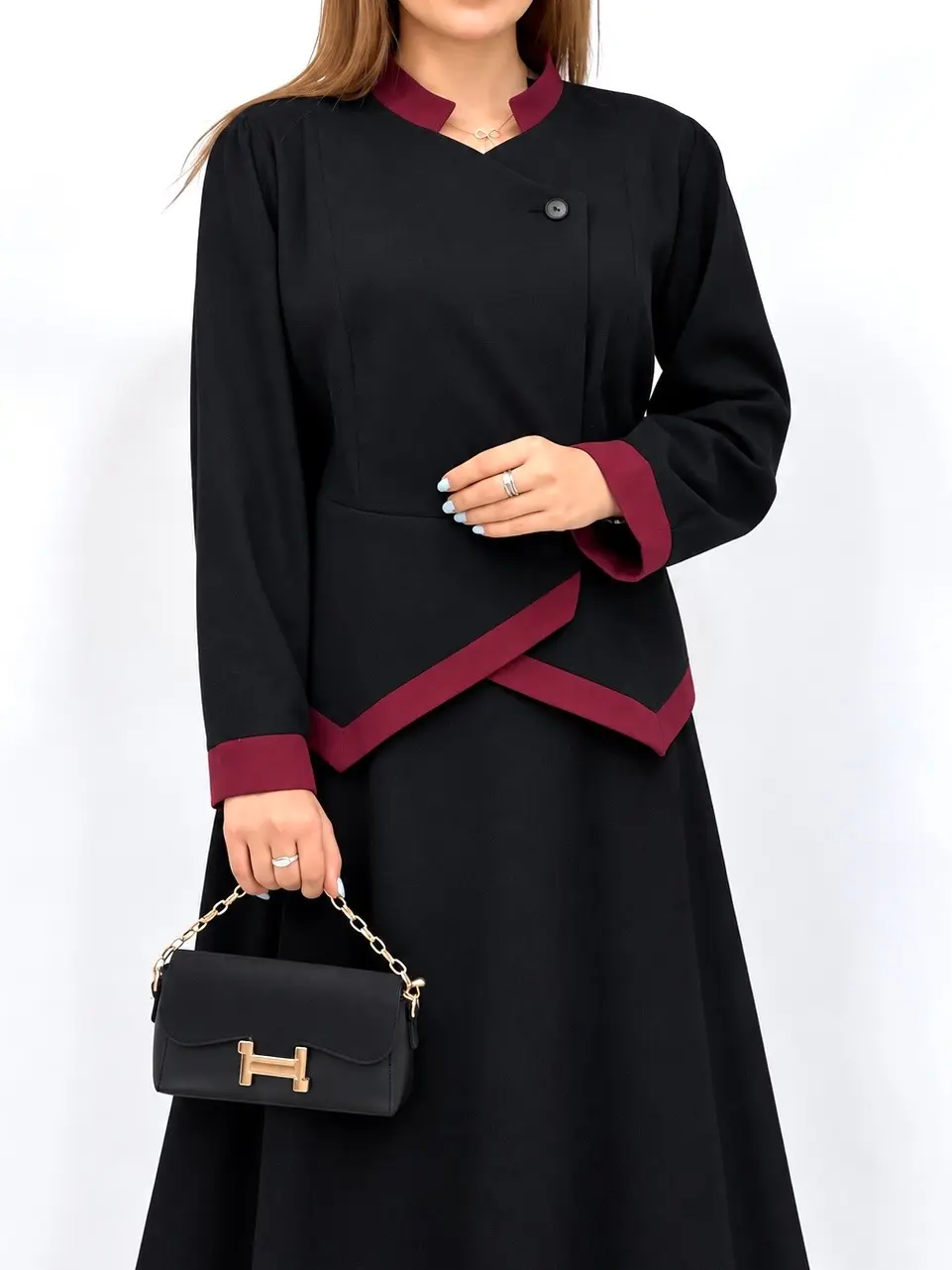 ست کت و دامن پاییزه آوینا